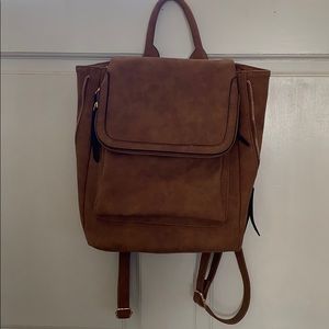 Brown Backpack